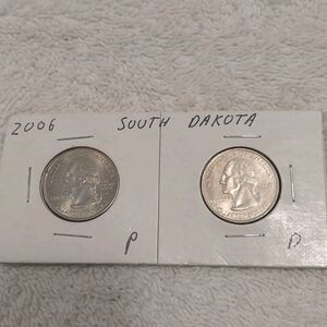 2006 South Dakota Quarters P And D #008